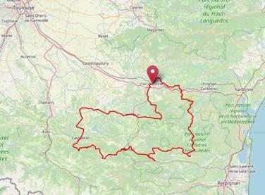 Cathars bike trip