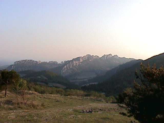 Les Dentelles de Montmirail in Provence