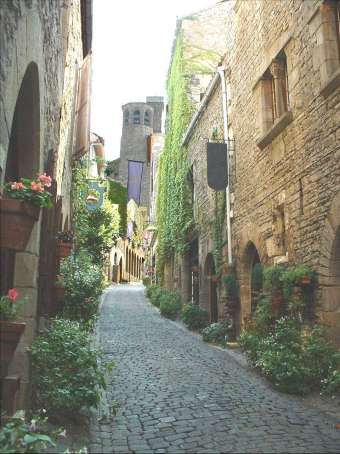 Medieval Cathar city Cordes-sur-Ciel